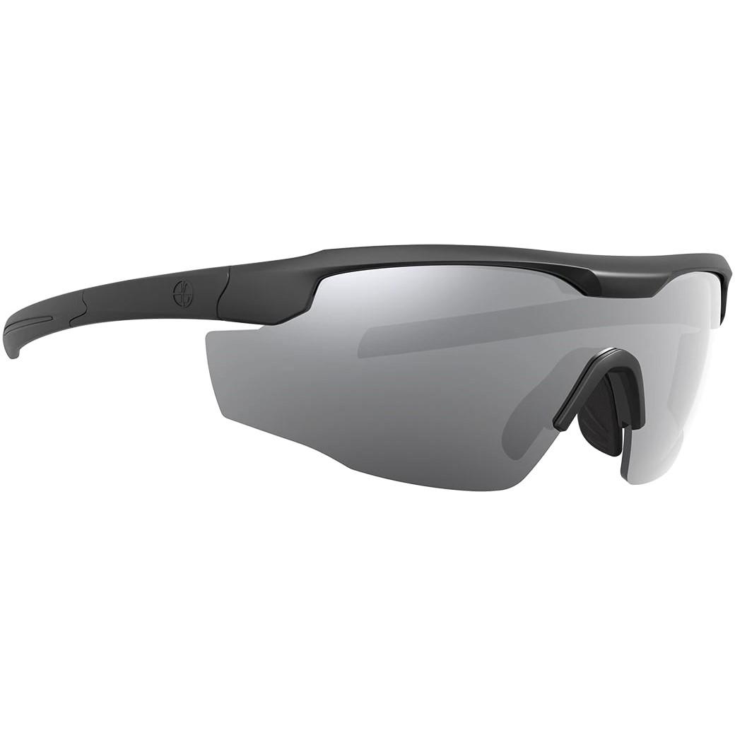 Leupold Sentinel Eyewear Matte Black Frame Shadow Grey Flash Lens