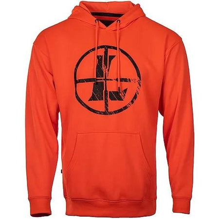 Leupold Blaze Orange Men's Distressed Reticle Hoodie XXL