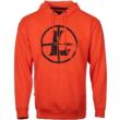 Leupold Distressed Reticle Performance Men's Hoodie Blaze Orange XL