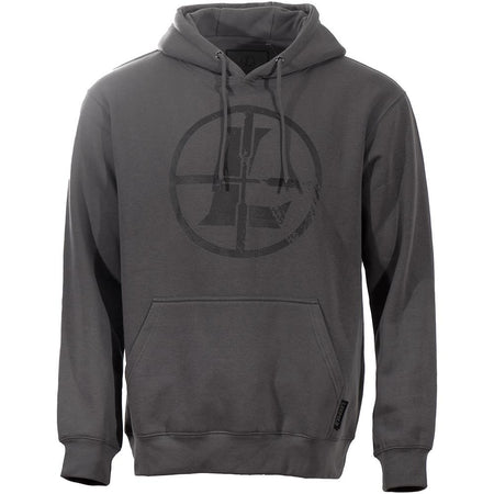 Leupold Gunmetal Distressed Reticle Logo Hoodie XL