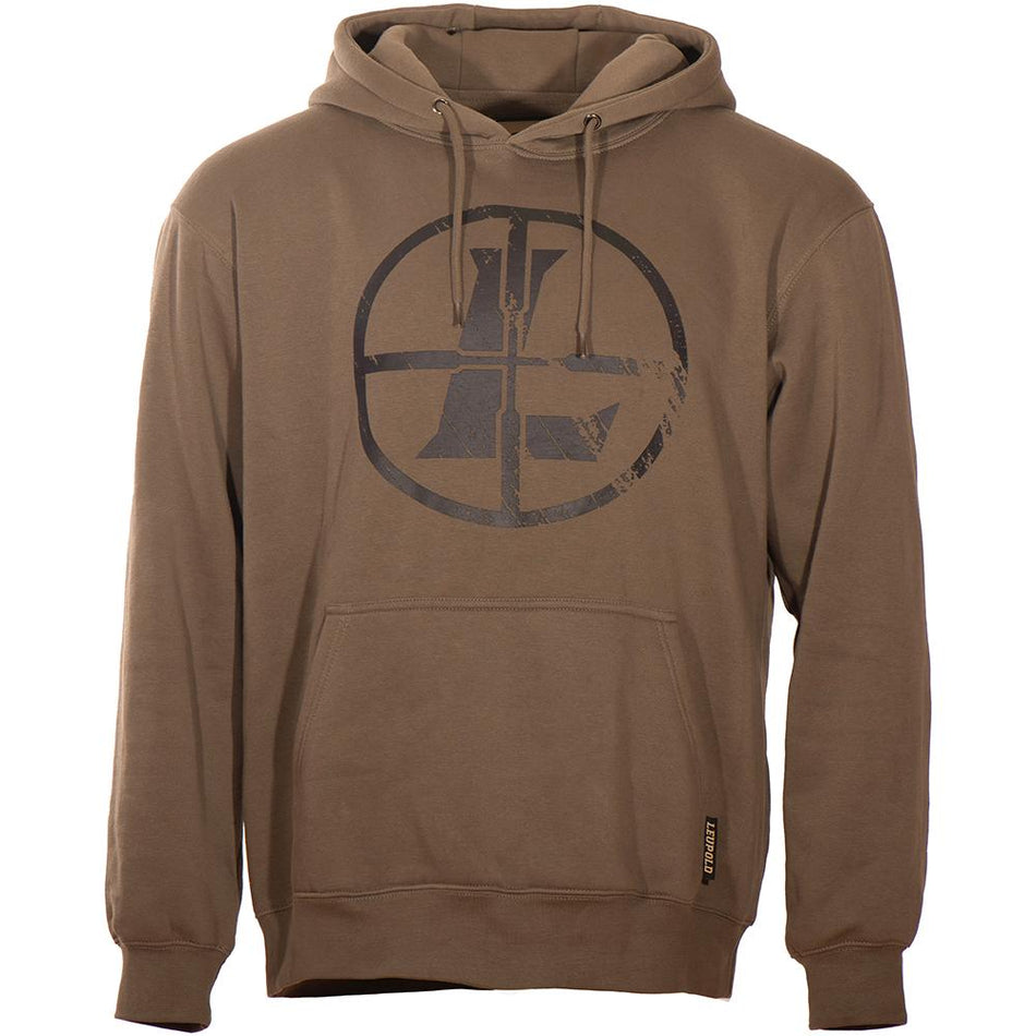 Leupold Distressed Reticle Midweight Hoodie Otter 2XL