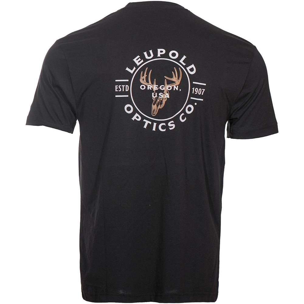 Leupold Buck Country Short Sleeve Graphic Shirt Black XL