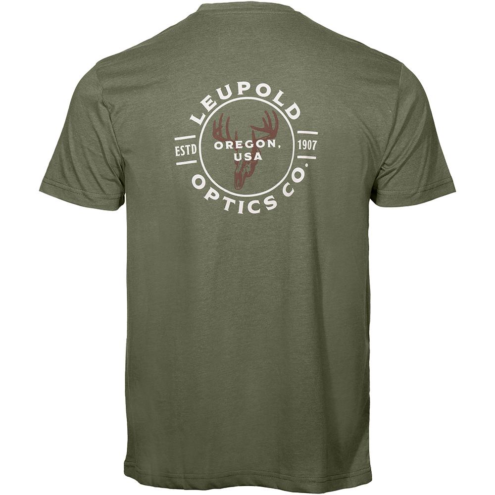 Leupold Buck Country Breathable Short Sleeve Tee Light Olive Medium