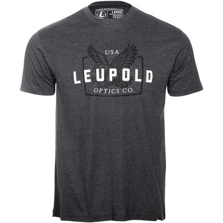 Leupold Eagle Short Sleeve Tee Charcoal Large