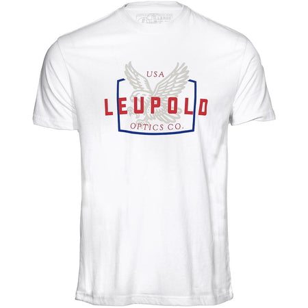 Leupold Eagle Short Sleeve Cotton Poly Blend Shirt White XL