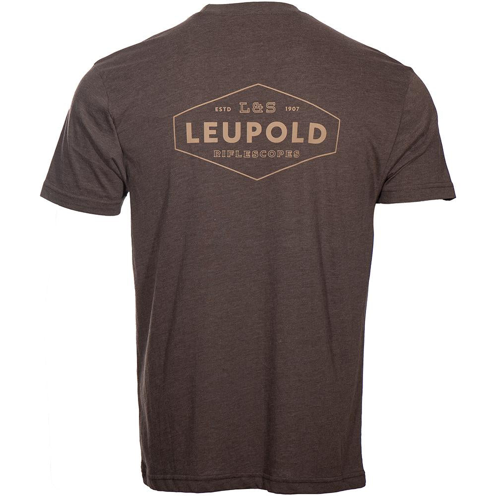 Leupold L&S Short Sleeve Heritage Shirt Espresso 2XL