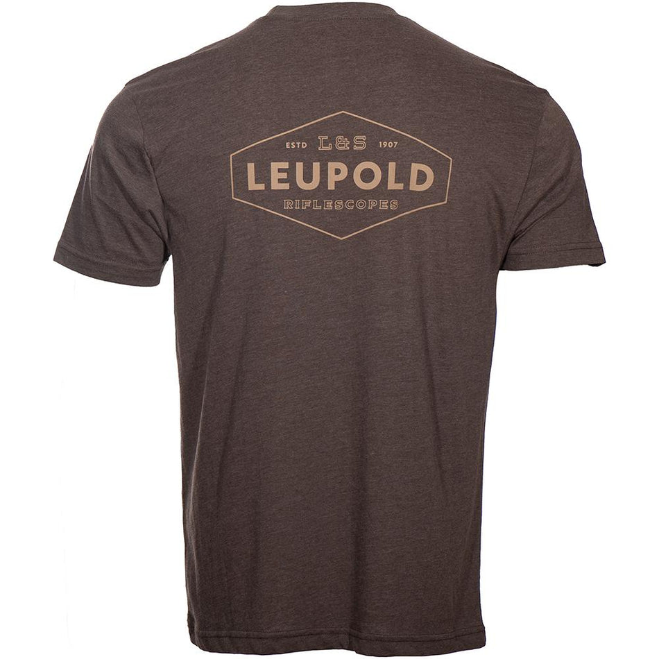 Leupold L&S Short Sleeve Heritage Shirt Espresso 2XL