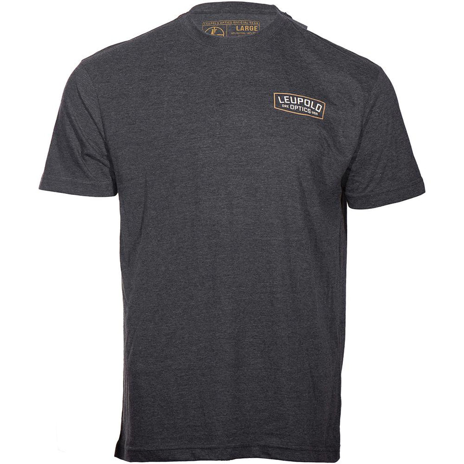 Leupold Badge Short Sleeve T-Shirt Charcoal Medium