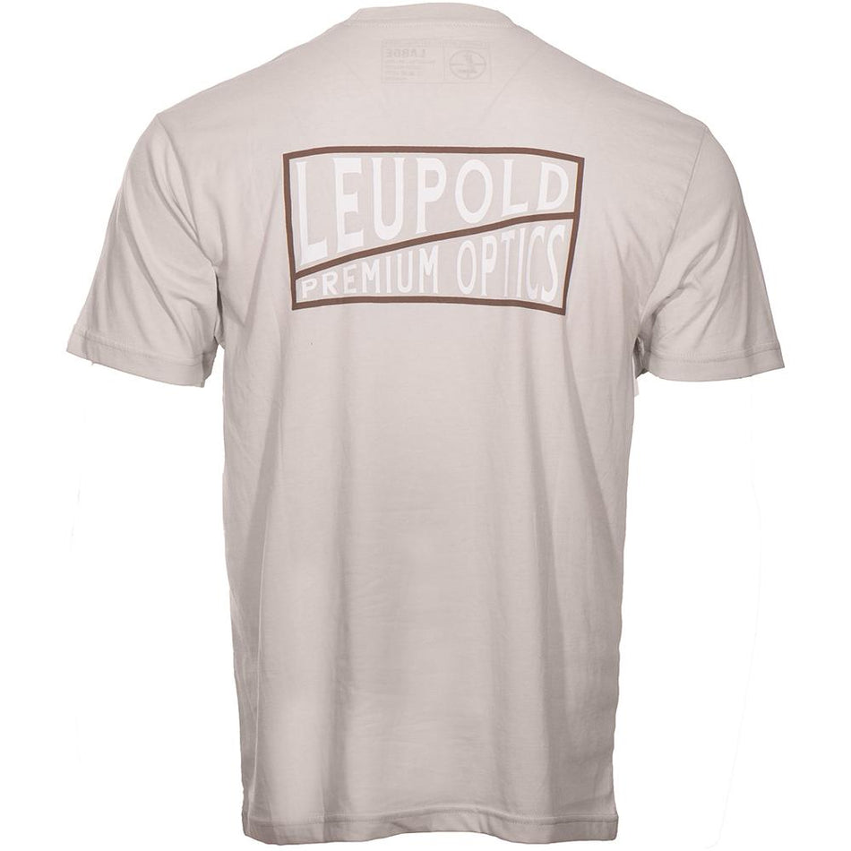 Leupold Premium Optics Breathable Short Sleeve Shirt Sand Medium