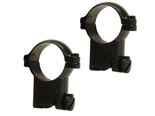 Leupold 2-Piece Solid Steel Scope Ring Mounts Ruger M77 1 Inch Super High Matte Black