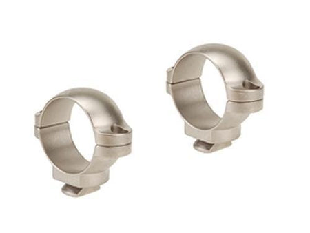 Leupold 2-Piece 1" Low Silver Dual Dovetail Scope Rings