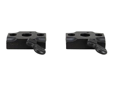 Leupold Quick Release 2-Piece Base for Traditions Buckhunter in Matte Black