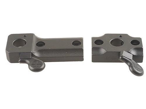 Leupold Quick Release 2-Piece Base for Savage 10/110 Round Rear Receiver Matte Black