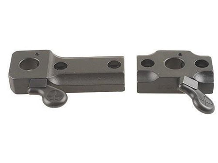 Leupold Quick Release 2-Piece Base for Savage 10/110 Round Rear Receiver Matte Black