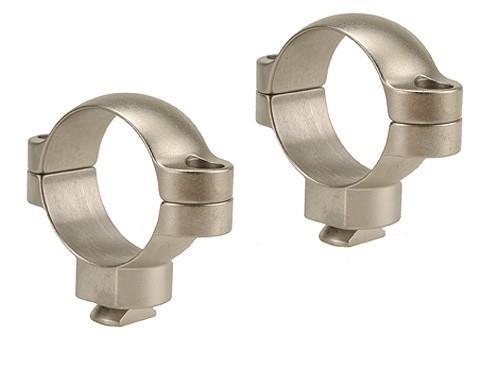 Leupold Dual Dovetail Scope Rings 2-Piece 30mm High Silver Finish
