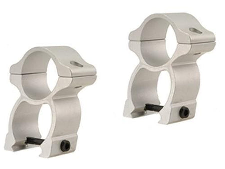 Leupold Rifleman Detachable Weaver See-Thru Scope Rings 1 Inch High Silver Aluminum