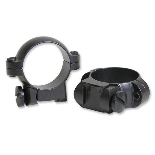 Leupold Solid Steel Scope Ringmounts for Ruger No. 1 & 77/22 1 Inch Low Matte Black