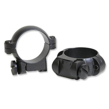 Leupold Solid Steel Scope Ringmounts for Ruger No. 1 & 77/22 1 Inch Low Matte Black