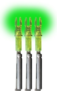 Lumenok X-Series Green Illuminated Arrow Nocks Pack of 3