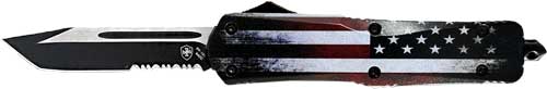 Templar Large OTF Full US 3.5" Black Serrated Tanto Knife