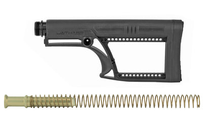 Luth-AR MBA-2 AR-10 Fixed Stock Kit with Recoil Buffer and Spring, Black MBA-2K308