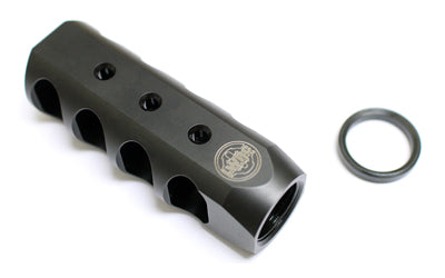 LWRC Ultra Static Brake 5.56 NATO 1/2-28 TPI Muzzle Brake Black 200-0141A02