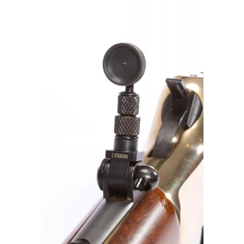Lyman Henry Rifle No. 2 Tang Sight Steel Construction with Elevation Lock