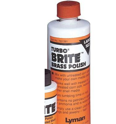 Lyman Turbo Brite Brass Case Polish Additive 16 oz