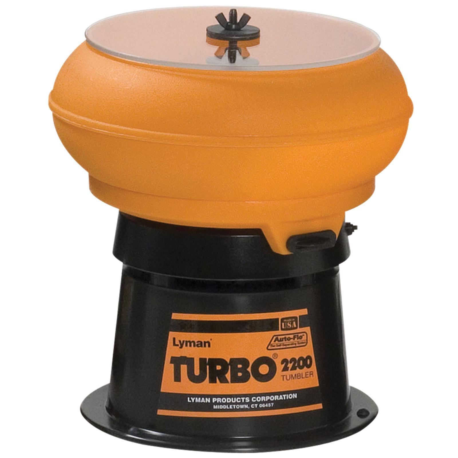 Lyman Auto-Flo 2200 Tumbler Reloading Case Cleaner with Auto Media Separation