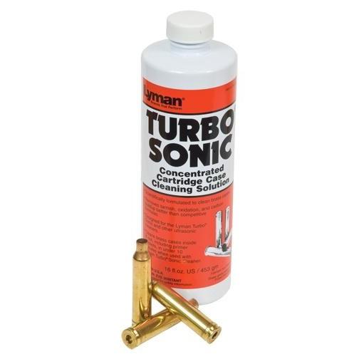 Lyman Turbo Sonic Ultrasonic Cleaning Solution for Brass Cases 16 oz
