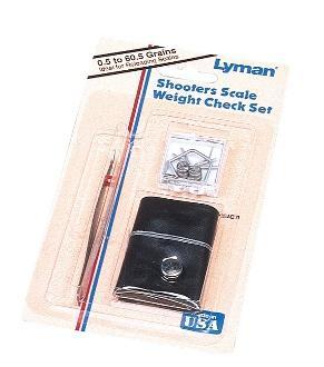 Lyman Shooters Check Weight Set 8-Piece for Reloading Scales