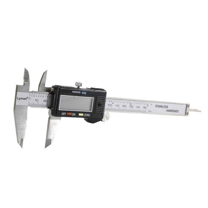 Lyman Electronic Stainless Caliper with Digital Readout for Reloaders
