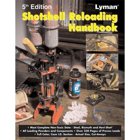 Lyman 230-Page Shotshell Reloading Handbook 5th Ed.