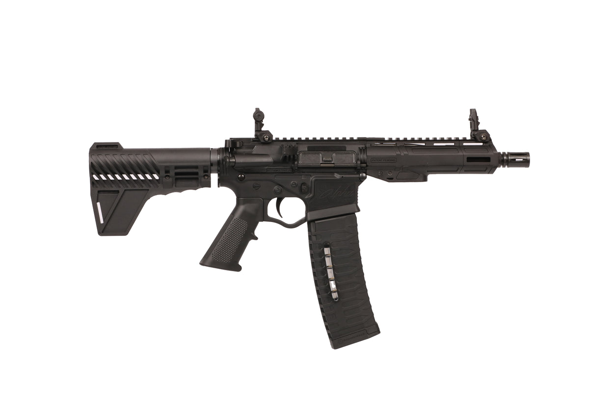 ATI ATIGAX5567MLB60 Alpha Maxx 223 Rem/5.56 NATO 60+1 7.50" Threaded Barrel, Matte Black Receiver w/Picatinny Rail, M-LOK Handguard, Black Polymer Blade, A2 Grip