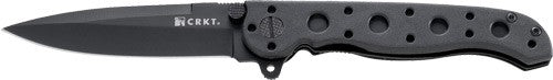 CRKT M16-01KZ Spear Point 3" Fine Edge Pocket Knife Black Blade