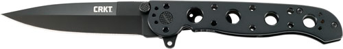 CRKT M16-03KS Spear Point 3.5" Plain Edge Black Blade Stainless Folder