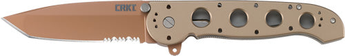 CRKT M16-13D Copper Handle Tanto Tanto Serrated 3.99" Folding Knife