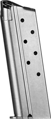 Metalform 1911 Officers Model 10mm Stainless 7-Round Magazine
