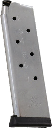Metalform 7-Round .45 ACP Stainless 1911 Government Magazine - Removable Base