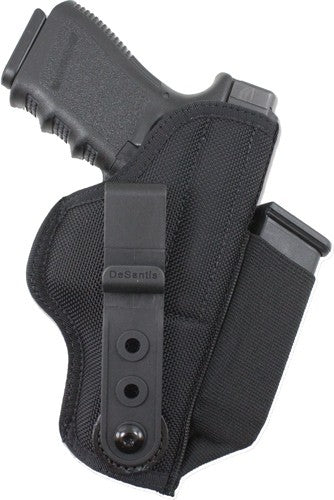 DeSantis Black Nylon Ambidextrous Tuck-This II IWB Holster for S&W Bodyguard .380