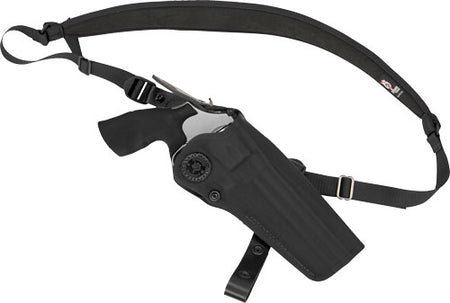 DeSantis Black Mamba Shoulder/Chest Holster S&W 500 8-3/8" Black