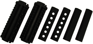 MFT 6" Four-Rail Carbine Handguard AR15/M16 Black Polymer