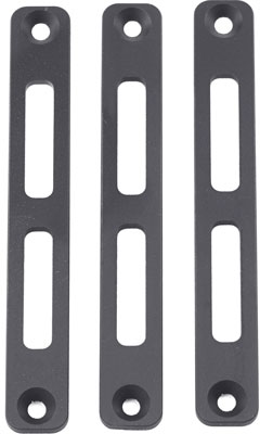 Manticore Arms M-LOK Panel 3-Pack for Transformer Rail System Black