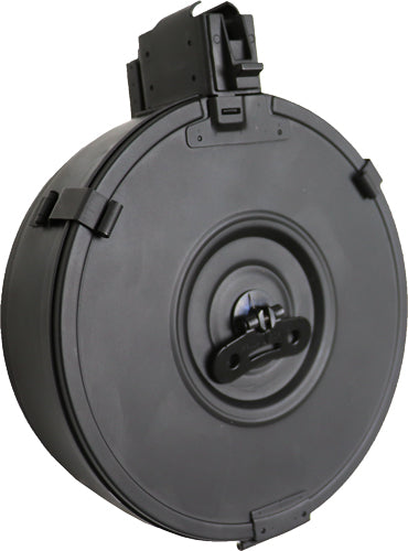 Iver Johnson AK47 Black Metal 100rd Drum Rifle Magazine