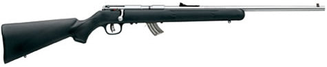 Savage Arms 24700 Mark II FSS Full Size 22 LR 10+1 21" Matte Button Rifled Barrel, Matte Stainless Steel Receiver, Matte Black Fixed Synthetic Stock, Right Hand