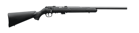 Savage Arms 26724 Mark II FV Full Size 17 HM2 5+1 21" Black Satin Heavy Button Rifled Barrel, Satin Black Drilled & Tapped Carbon Steel Receiver, Matte Black Fixed Synthetic Stock, Right Hand