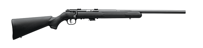 Savage Arms 28700 Mark II FV Full Size 22 LR 5+1 21" Matte Black Heavy Button Rifled Barrel, Matte Black Drilled & Tapped Carbon Steel Receiver, Matte Black Fixed Synthetic Stock, Right Hand