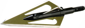 Magnus Stinger Archery Broadhead 4-Blade 100 Grain 3-Pack