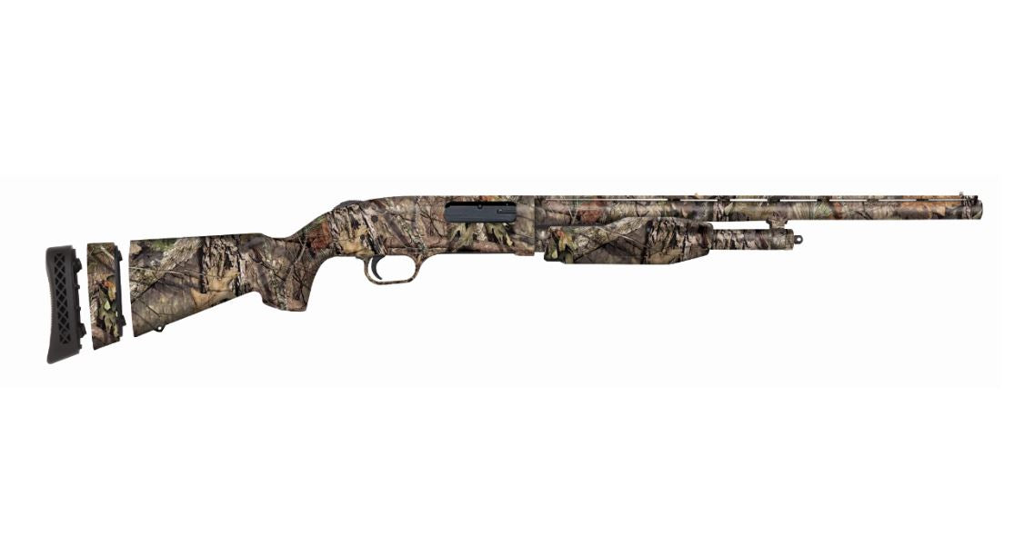 Mossberg 50497 510 Super Bantam Youth 20 Gauge 3" 3+1 Overall Mossy Oak Break-Up Country 18.50" Vent Rib Barrel, Steel Receiver Adj LOP Synthetic Stock, Right Hand, Accu-Set Choke