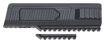 Mossberg FLEX System Tri-Rail Railed Forend with Touchpad Black